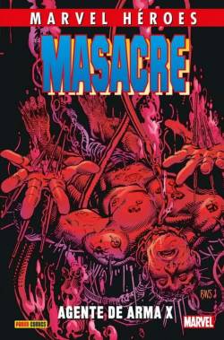 Portada Marvel Heroes: Masacre (Deadpool) Volumen 4 Agente De Arma X