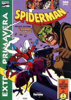 Portada Spiderman Vol I Primavera 1991 La Aventura Diminuta # 1