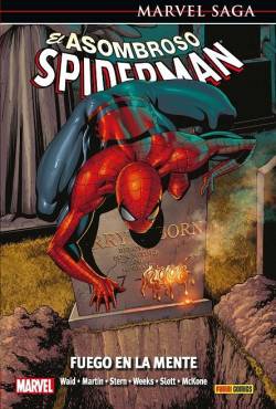 Portada Marvel Saga Vol.043: Asombroso Spiderman 19 Fuego En La Mente