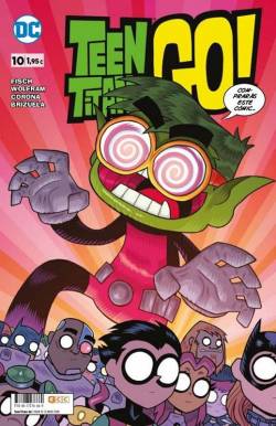 Portada Teen Titans Go! Nº10