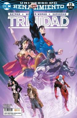 Portada Trinidad (Batman / Wonder Woman / Superman): Nº13 (Universo Dc Renacimiento)