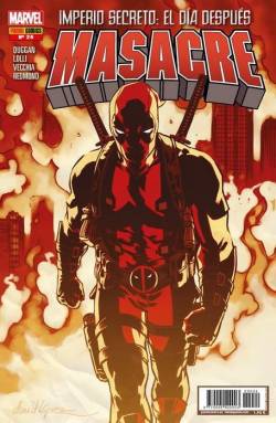 Portada Masacre (Deadpool) Nº24 (Imperio Secreto: El Dia Despues)