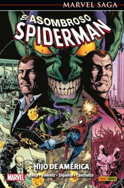 Portada Marvel Saga Vol.049: Asombroso Spiderman 22 Hijo De America