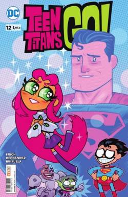 Portada Teen Titans Go! Nº12