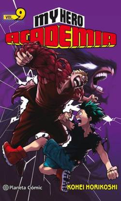 Portada My Hero Academia Nº09