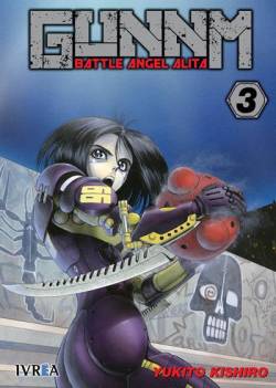 Portada Gunnm (Battle Angel Alita) Nº03 (3 De 9)