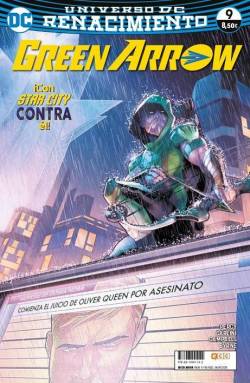 Portada Green Arrow Nº09 (Universo Dc Renacimiento)