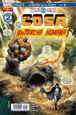 Portada Marvel 2 En 1 Nº02: La Cosa Y La Antorcha Humana (Parte 2) (Marvel Legacy)