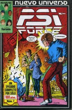 Portada Psi Force # 07