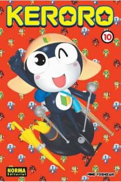 Portada Keroro 10