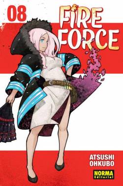 Portada Fire Force Nº08