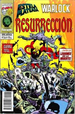 Portada Estela Plateada Warlock Resurreccion # 02