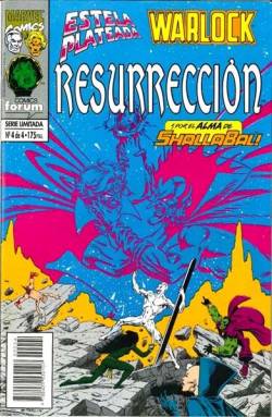 Portada Estela Plateada Warlock Resurreccion # 04