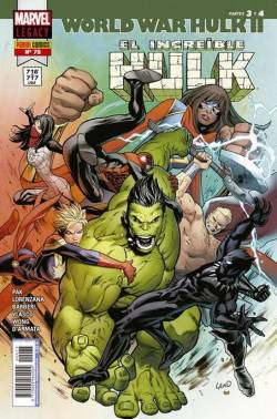 Portada Increible Hulk Nº75 / Nº716-717 Usa (Marvel Legacy)