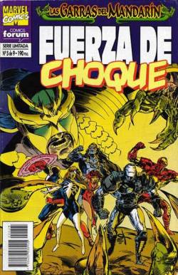 Portada Fuerza De Choque Vol I # 05