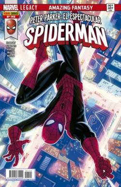 Portada Peter Parker: El Espectacular Spiderman Nº145 / Nº301-307 Usa (Marvel Legacy)