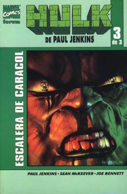 Portada Hulk De Paul Jenkins # 03