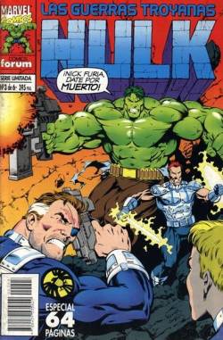 Portada Hulk Las Guerras Troyanas # 03