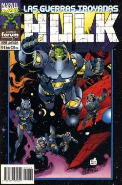 Portada Hulk Las Guerras Troyanas # 04