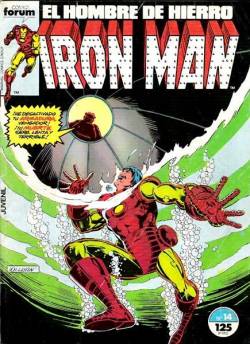 Portada Iron Man Vol I # 14