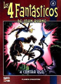 Portada Los 4 Fantasticos De John Byrne Coleccionable # 02