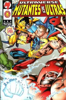 Portada Ultraverse Mutants Vs Ultras