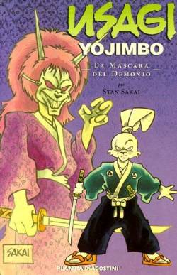 Portada Usagi Yojimbo # 14 La Máscara Del Demonio