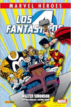 Portada Marvel Heroes Los 4 Fantasticos De Walter Simonson