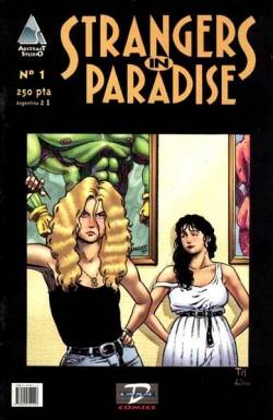 Portada Strangers In Paradise # 01