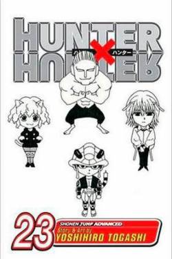 Portada Hunter X Hunter 23