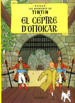 Portada Les Aventures De Tintín Edició En Català # 08 El Ceptre D'ottokar