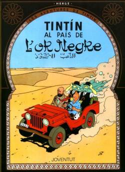 Portada Les Aventures De Tintín Edició En Català # 15 Al País De L'or Negre