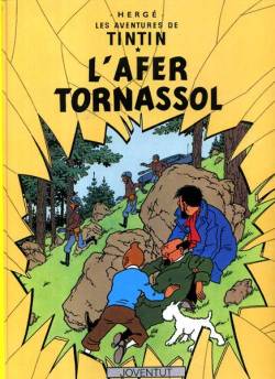 Portada Les Aventures De Tintín Edició En Català # 18 L'afer Tornasol