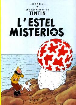 Portada Les Aventures De Tintín Edició En Català # 10 L'estel Misterios