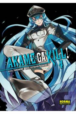 Portada Akame Ga Kill! 4