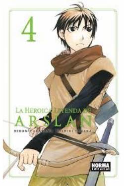 Portada La Heroica Leyenda De Arslan 4