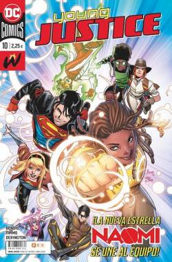 Portada Young Justice Nº10