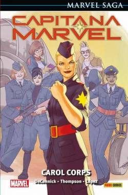 Portada Marvel Saga Vol.100: Capitana Marvel 6 Carol Corps