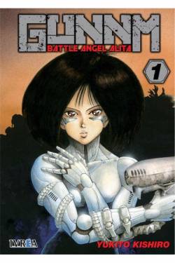 Portada Gunnm Battle Angel Alita 1