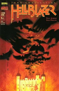 Portada Vértigo # 184 Hellblazer El Último Hombre # 01