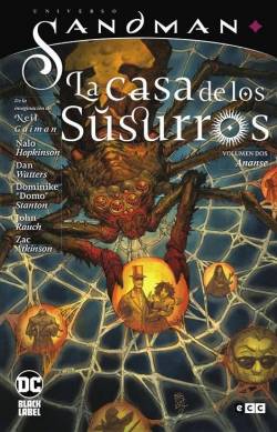 Portada Universo Sandman: Casa De Los Susurros Vol.2 Ananse (Edicion Black Label)