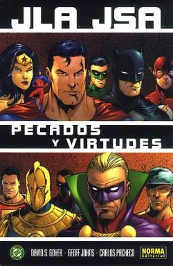 Portada Jla & Jsa Pecados Y Virtudes