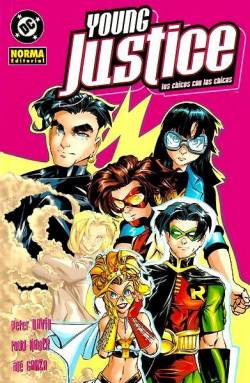 Portada Young Justice # 02 Los Chicos Con Las Chicas
