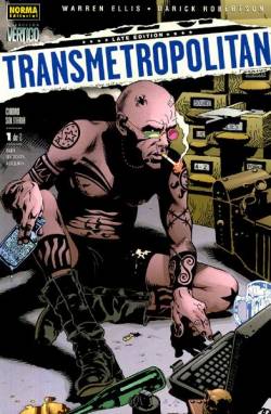 Portada Vértigo # 180 Transmetropolitan Ciudad Solitaria # 01