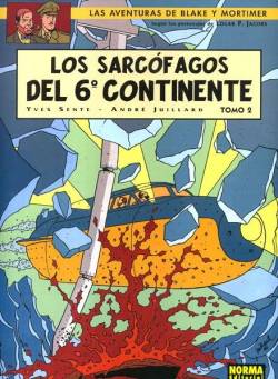 Portada Blake & Mortimer # 17 Los Sarcófagos Del 6º Continente # 02 El Duelo