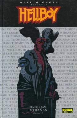 Portada Hellboy Edición En Cartoné # 07 Historias Extrañas Volumen Ii