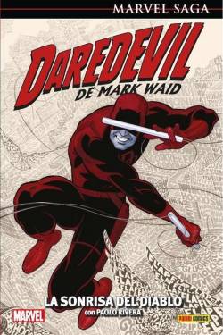 Portada Marvel Saga Daredevil De Mark Waid Nº01: La Sonrisa Del Diablo
