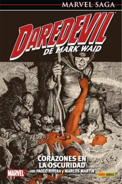 Portada Marvel Saga Daredevil De Mark Waid Nº02: Corazones En La Oscuridad
