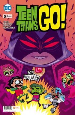 Portada Teen Titans Go ! # 05 Segunda Edición
