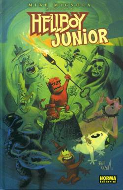 Portada Hellboy Edición En Cartoné # 08 Hellboy Junior